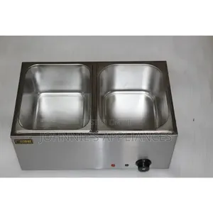 Stainless Steel Double Bain Marie Food Warmer