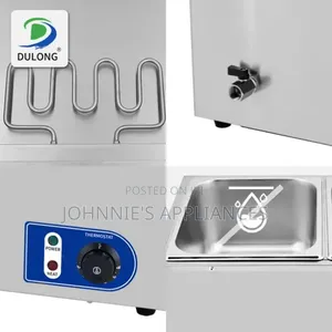Stainless Steel Double Bain Marie Food Warmer