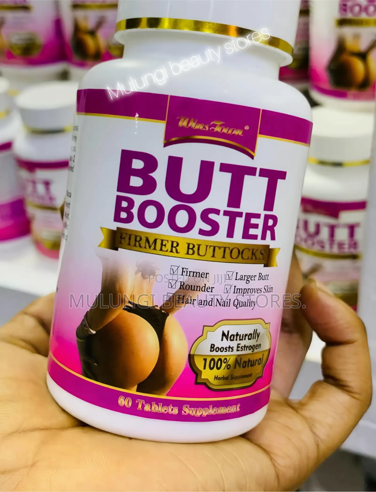 Wins Town Butt Booster Butt Weight Gain Tablets