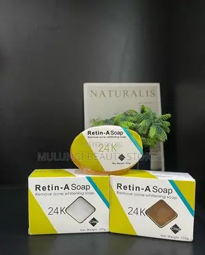 Retin-a 24K 7DAYS Acne Removal Brightening Soap (100g)