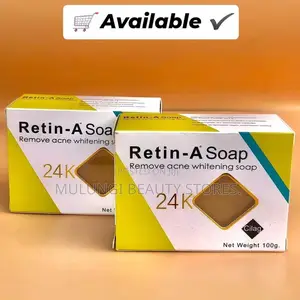 Retin-a 24K 7DAYS Acne Removal Brightening Soap (100g)