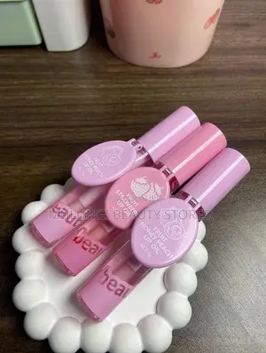 Hydrating Fruit Lip Gloss Oil With Cute Mirror