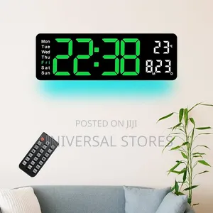Large LED Digital Clocks With Remote Control