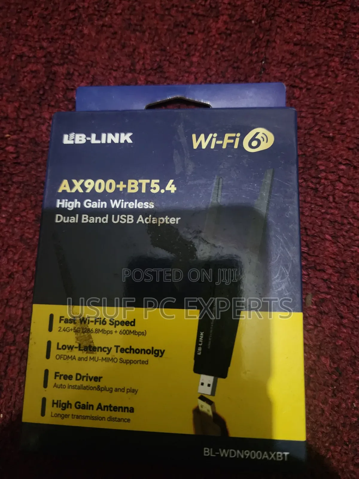 Lblink Wifi 6 With Bluetooth 5g Adaptor 900mbps