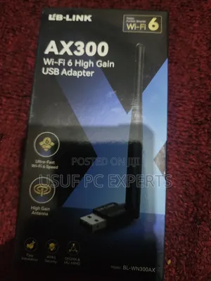 Ax300 Wifi 6 High Gain Adapter