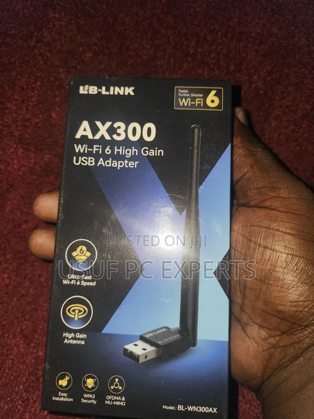 Ax300 Wifi 6 High Gain Adapter