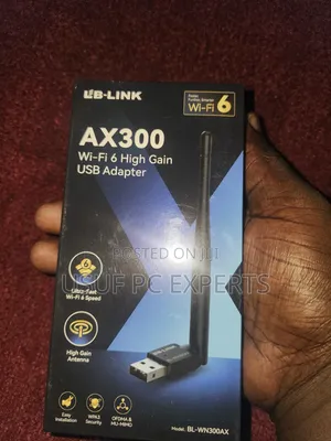 Ax300 Wifi 6 High Gain Adapter