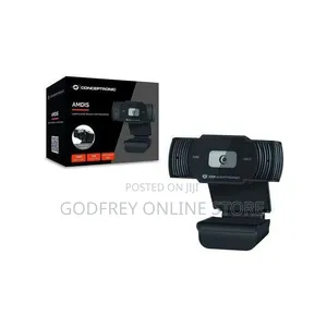 Webcam 1080P Full HD Computer Camera With Microphone, Conference