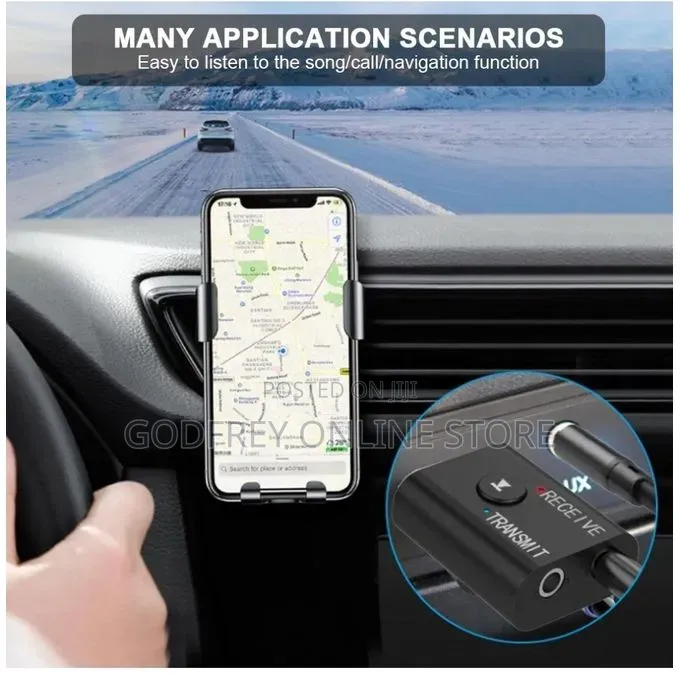 Bluetooth 5.0 USB Wireless Adapter – 2-in-1