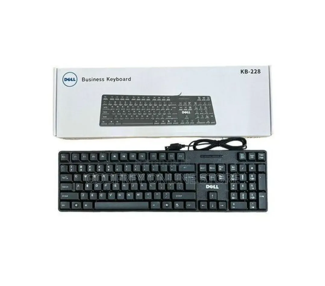 DELL USB Wired Keyboard' - Black