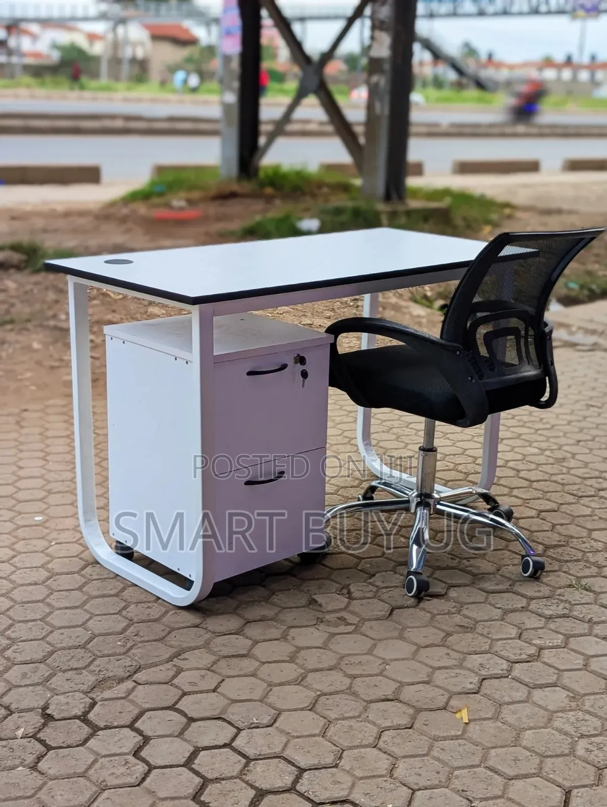 Office Desk/Compact Workstation/Home Study Table/Computer Desk