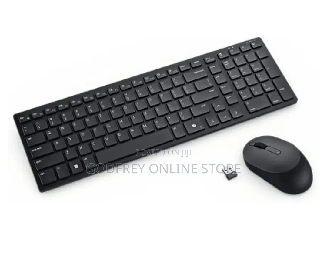 Dell Keyboard and Mouse Set - Wireless Combo With Batteries