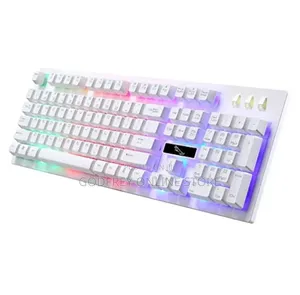 RGB Gaming Color Lighting PC Keyboard and Mouse Combo