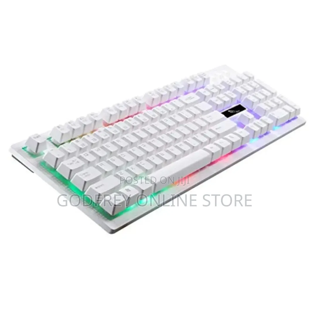 RGB Gaming Color Lighting PC Keyboard and Mouse Combo