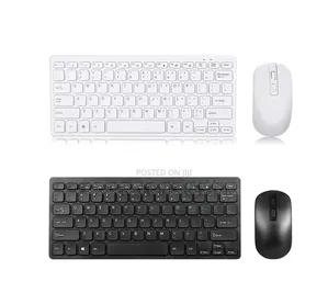 Mini Wireless Keyboard and Mouse Combo
