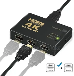 3way HDMI Switch 4k