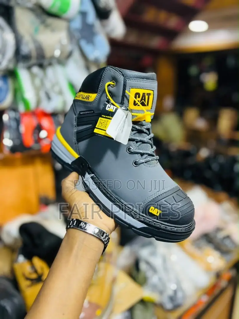 Metalic Front Safety Cat Boot 40-45