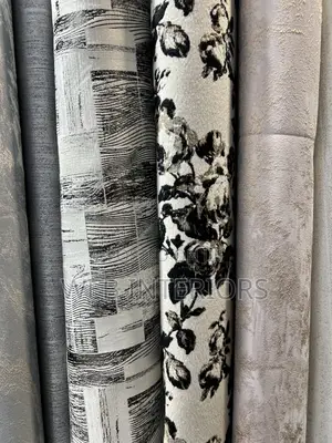 Black and White Curtains