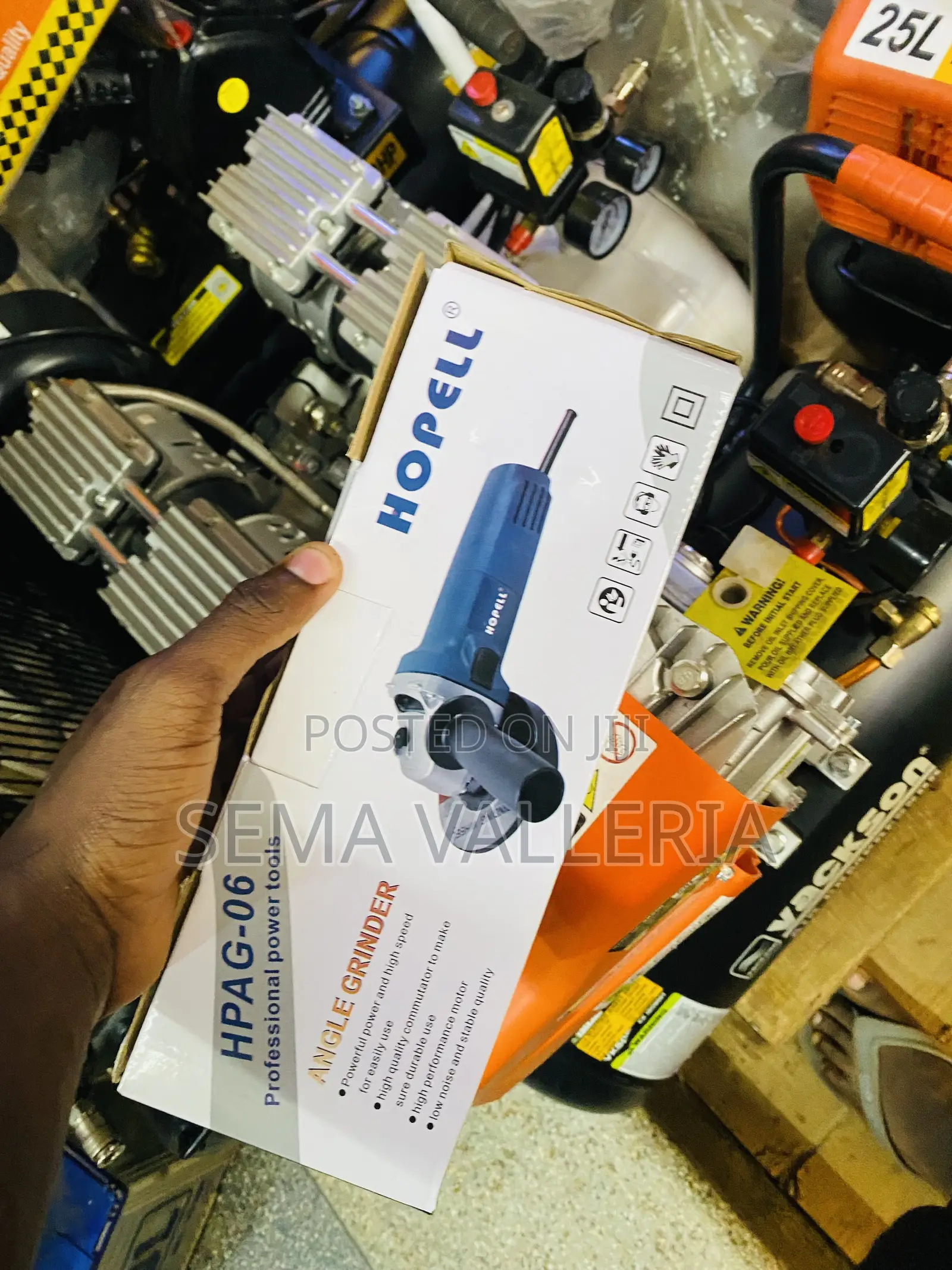 Portable Angle Grinder