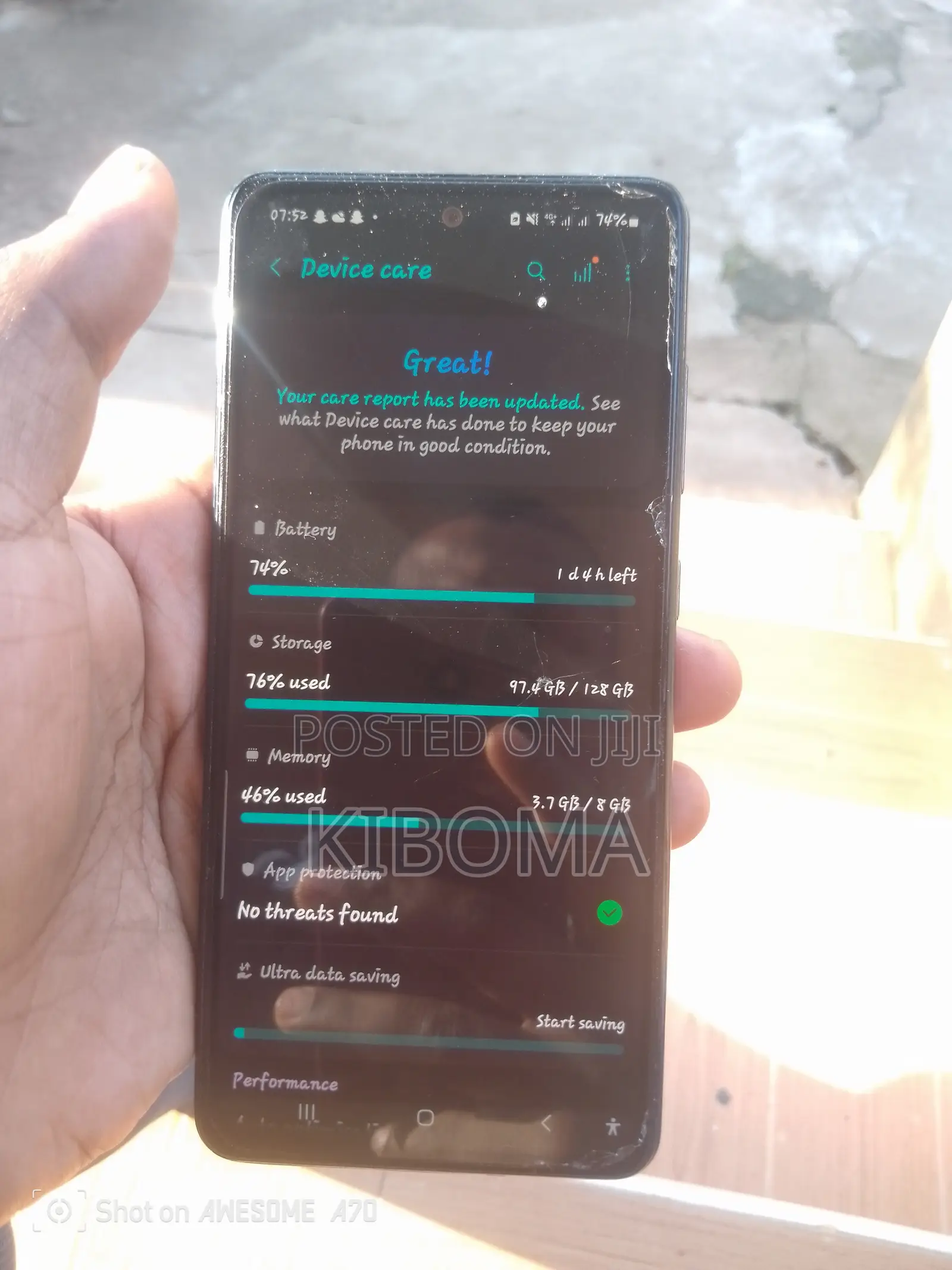 Samsung Galaxy A52 128 GB Black
