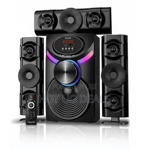 Saachi 3.1CH Multimedia Speaker System With Subwoofer – Black
