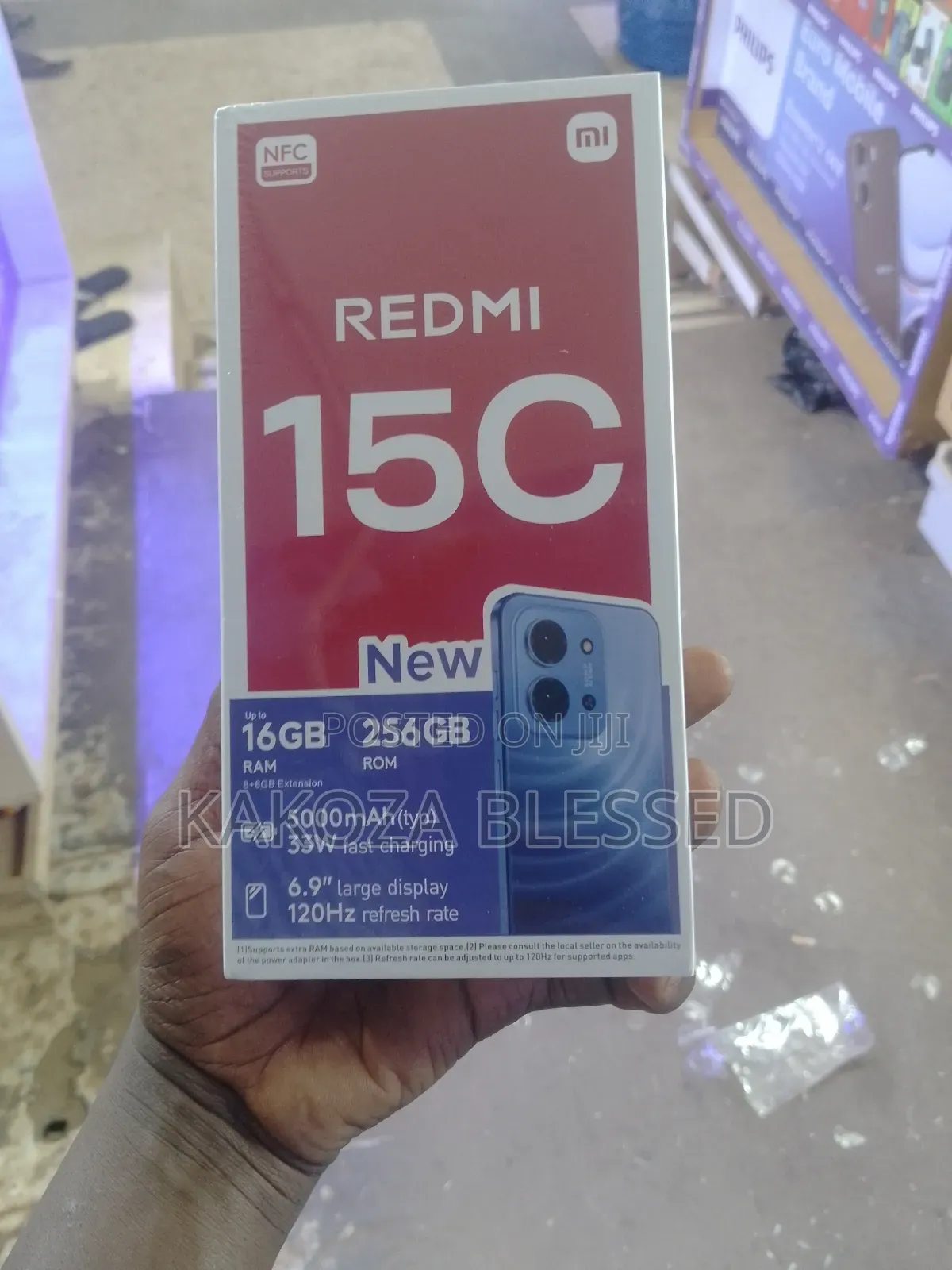 New Xiaomi Redmi 15C 4G 256 GB Black