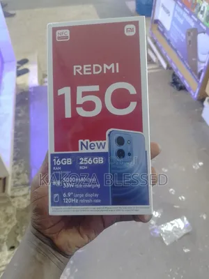 New Xiaomi Redmi 15C 4G 256 GB Black