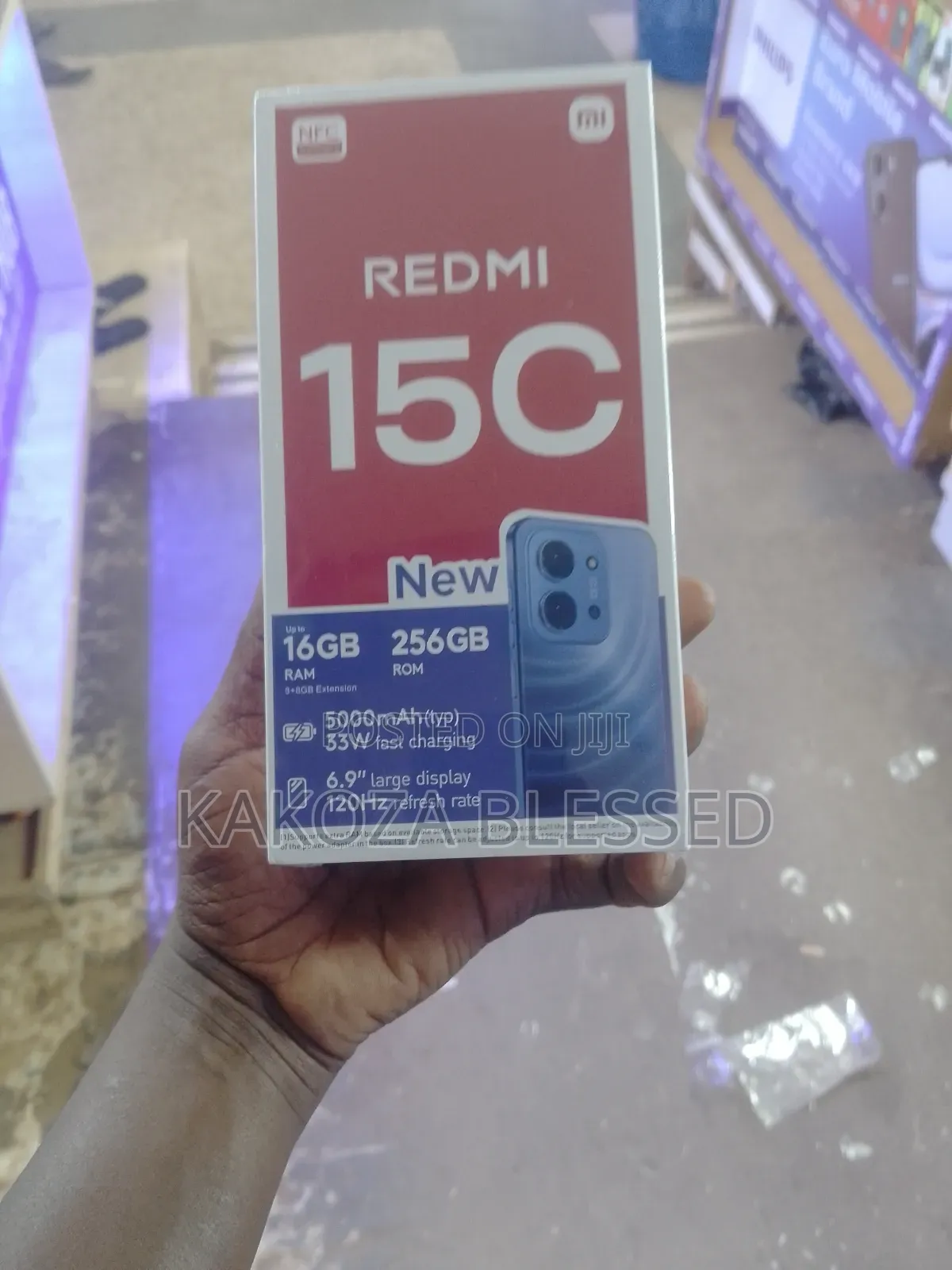 New Xiaomi Redmi 15C 4G 256 GB Black