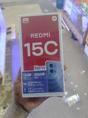 New Xiaomi Redmi 15C 4G 256 GB Black