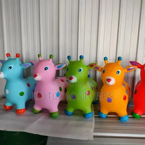 Colorful Kids Inflatable Animal Hopping Toys