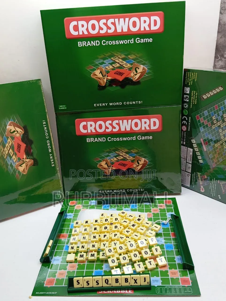 Classic Family Word-Building Board Game.