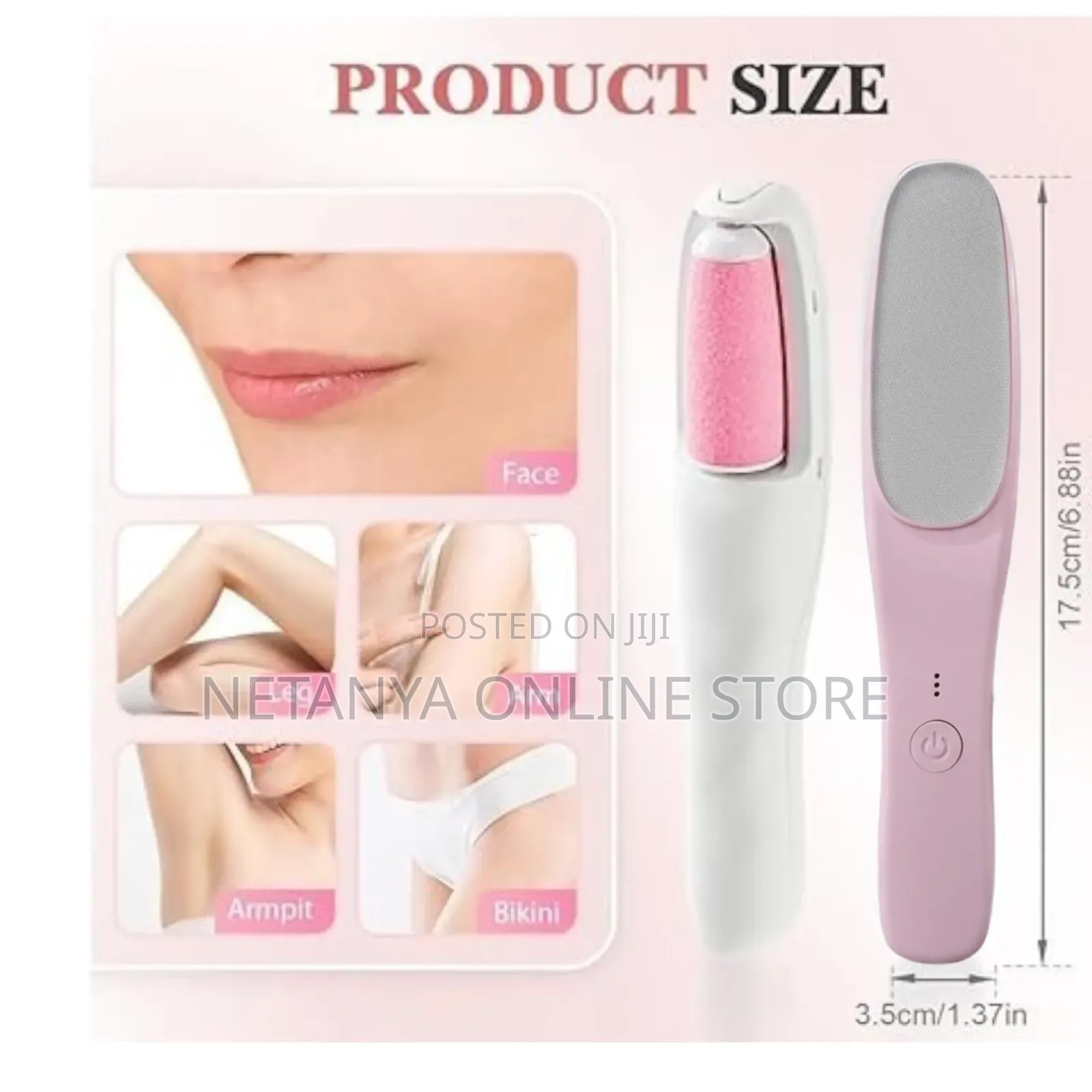 2in1 Callus and Hair Remover