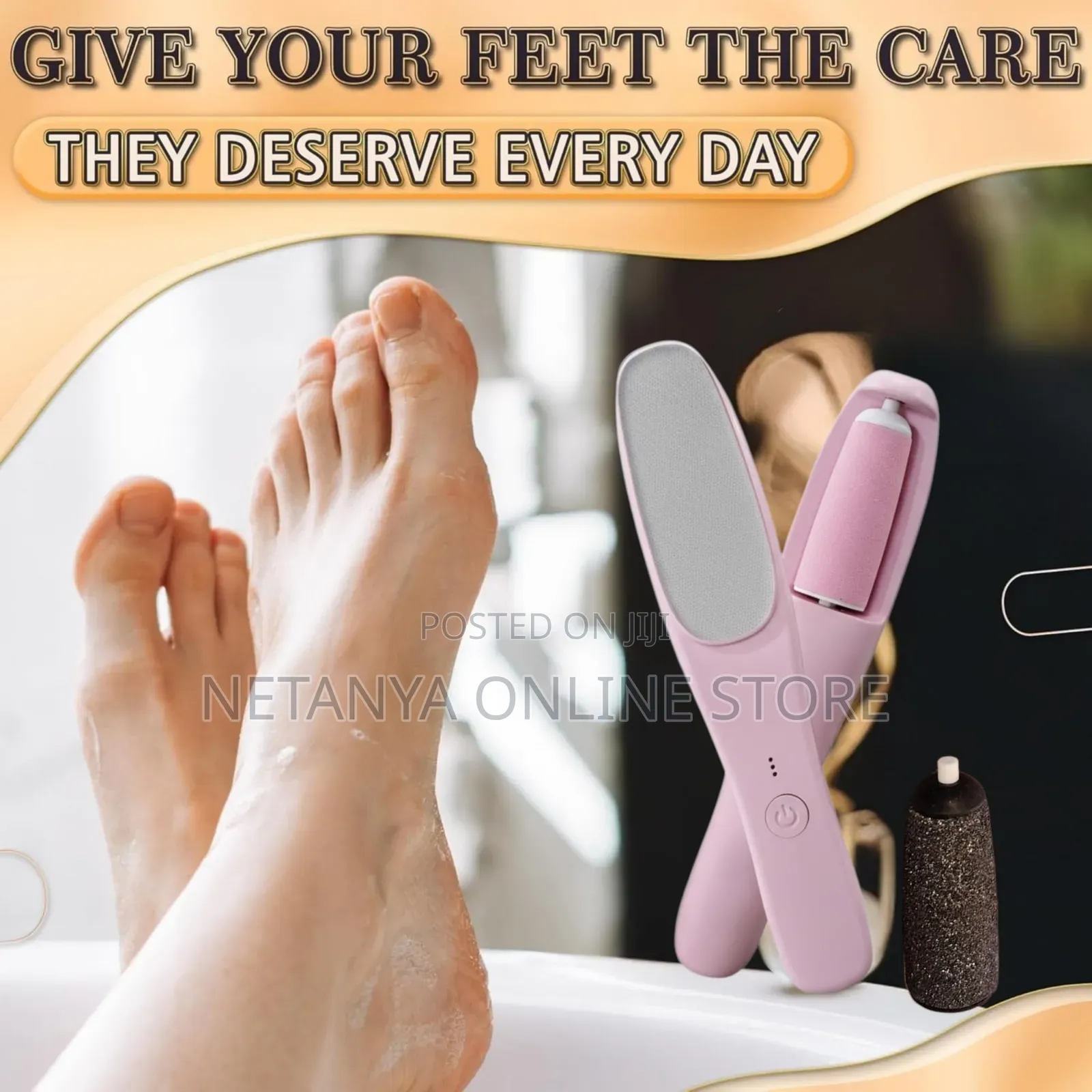 2in1 Callus and Hair Remover