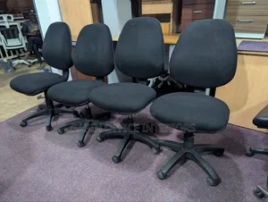 Second Hand Secretarial Chairs, Adjustable. Price for Each Piece