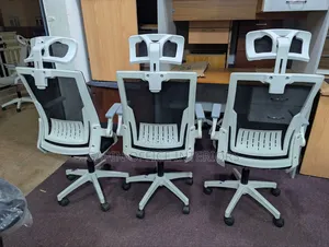 Mesh Back Headrest Office Chairs, Price for Each Piece