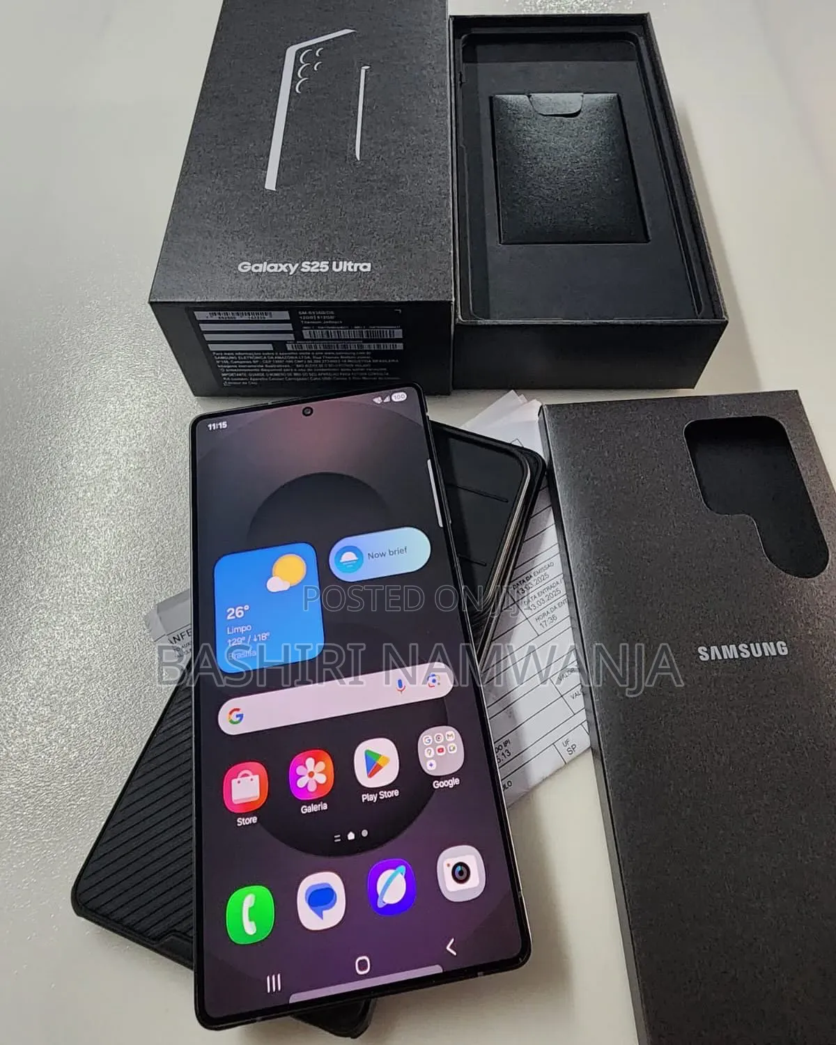 New Samsung Galaxy S25 Ultra 256 GB Black