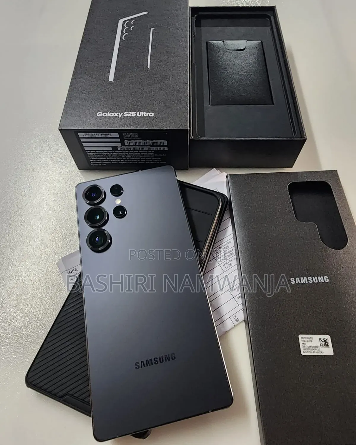 New Samsung Galaxy S25 Ultra 256 GB Black
