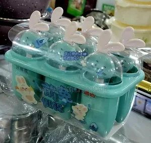 6-Piece Rabbit-Ice Cube Molds .