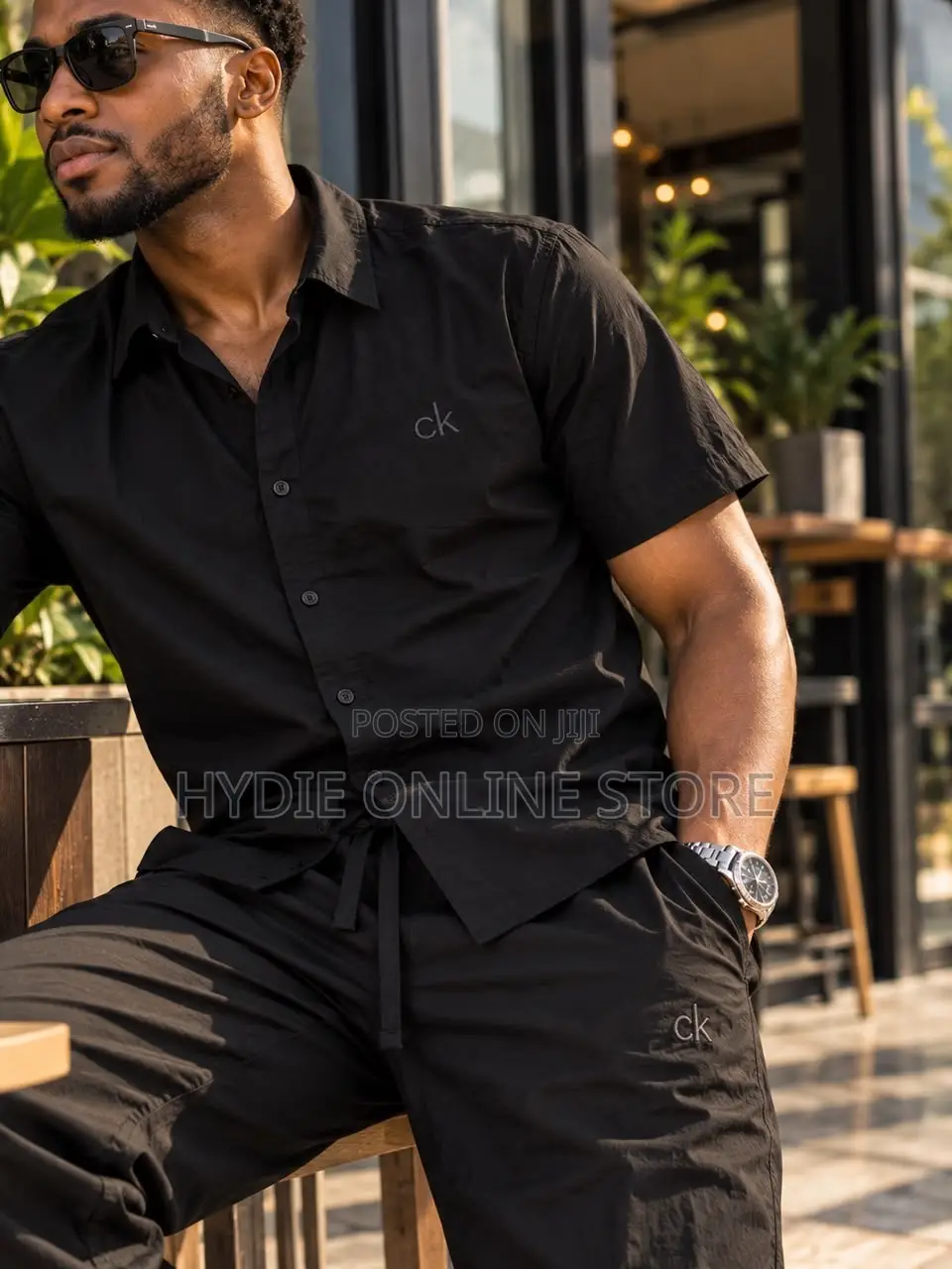 Premium Linen CK Two-Piece Set – Elegant, Stylish & Comfortable