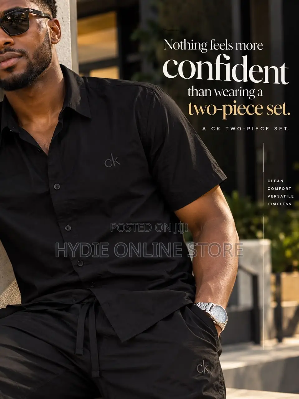 Premium Linen CK Two-Piece Set – Elegant, Stylish & Comfortable