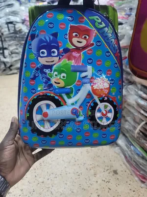 Vibrant Blue PJ Masks Children's School Backpack