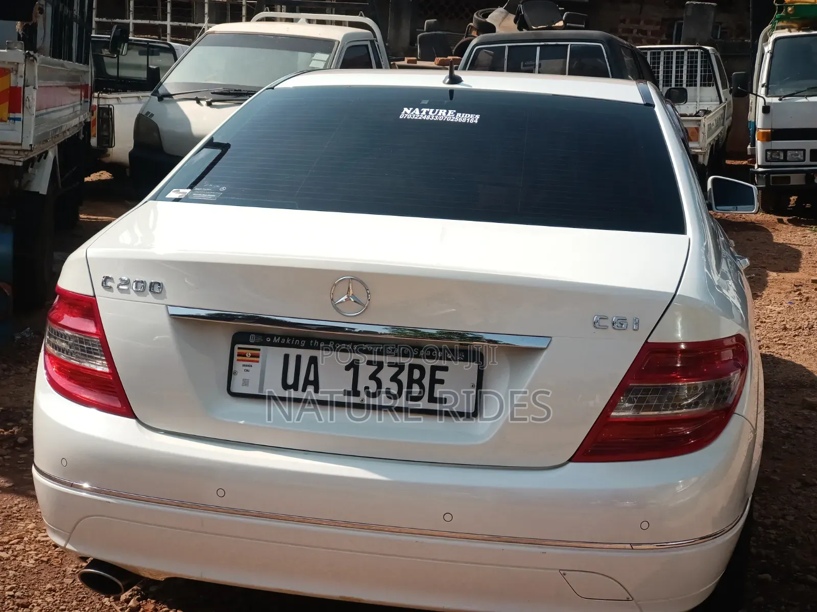 Mercedes-Benz C200 2010 White