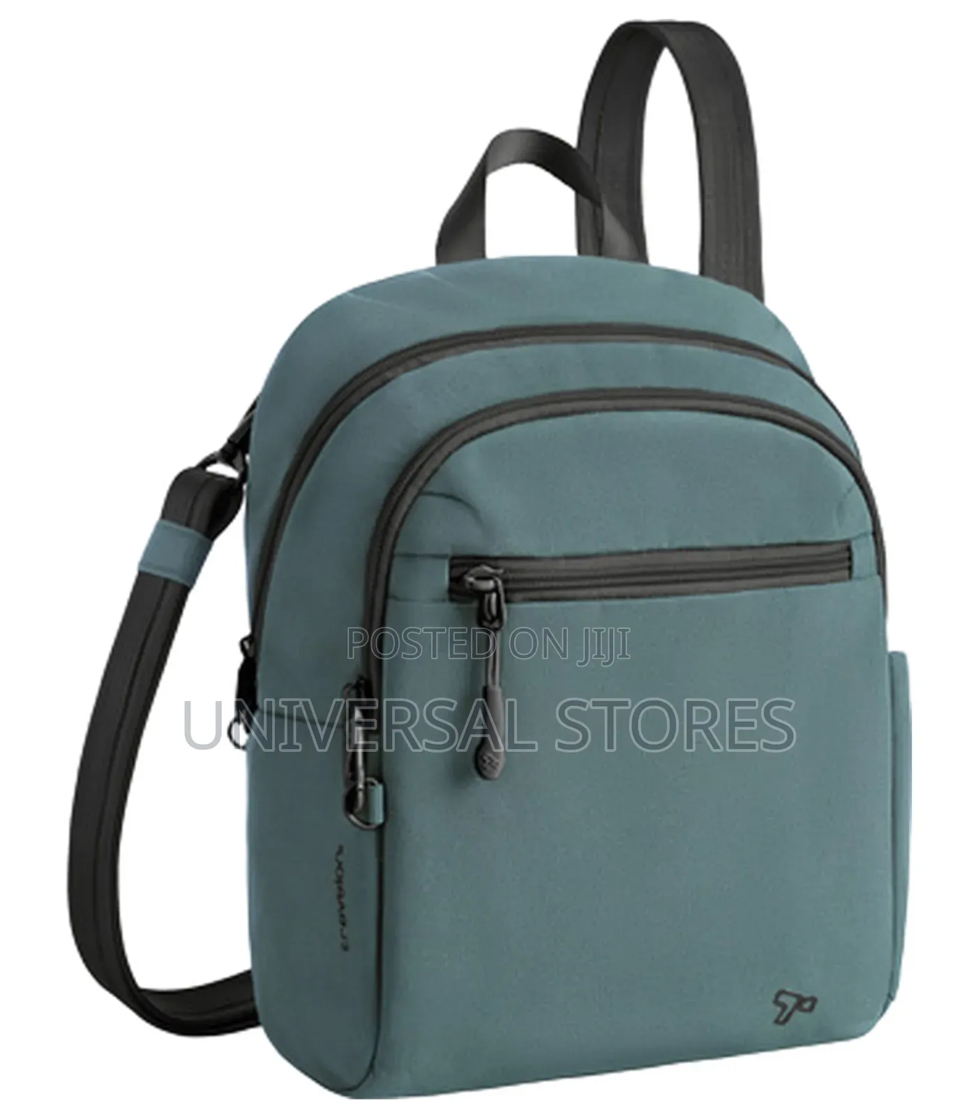Teal Nylon Mini Backpack