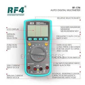 RF4 RF-17N Multifunctional Digital Multimeter With Automate Testing