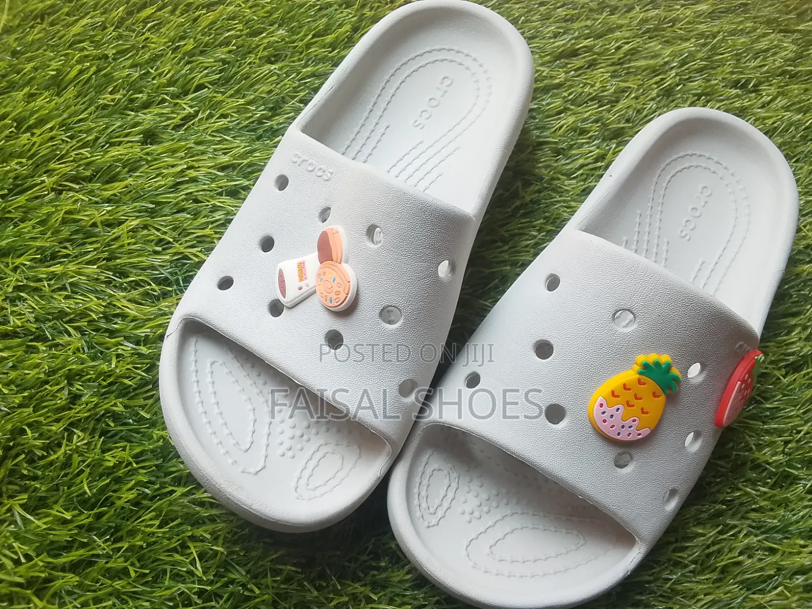 Unisex Grey Crocs