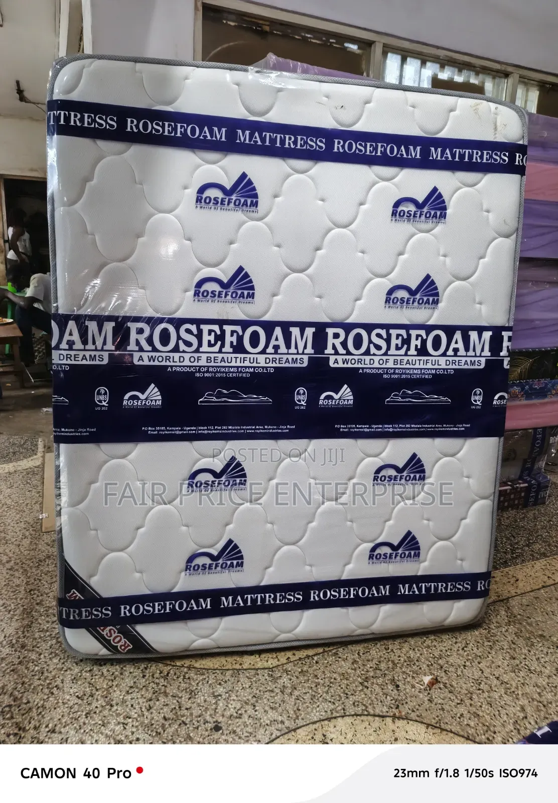 6*6 by 10 Inches. Spring Mattresses Double Layer