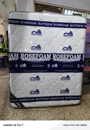 4*6*10 Inches. Bonnel Spring Double Layer. ( Rosefoam Mattresses)