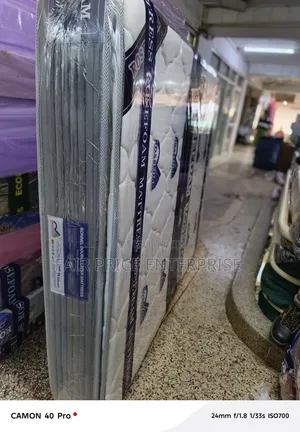 4*6*10 Inches. Bonnel Spring Double Layer. ( Rosefoam Mattresses)