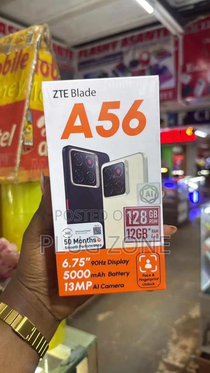 New ZTE Blade A56 128 GB Black