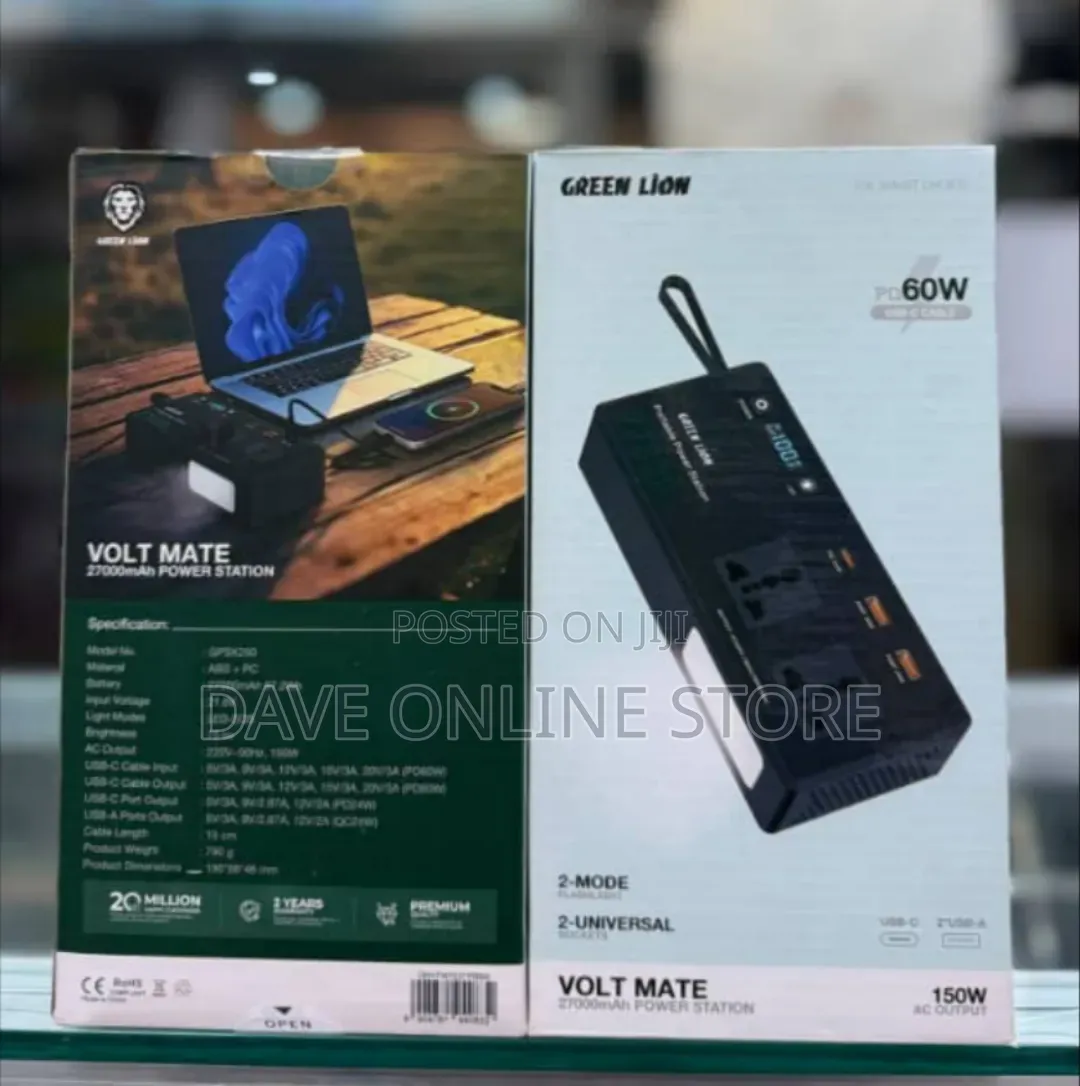 Green Lion Volt Mate 27000mAh Power Station